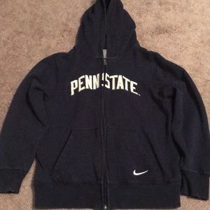💗NIKE Penn state zip up